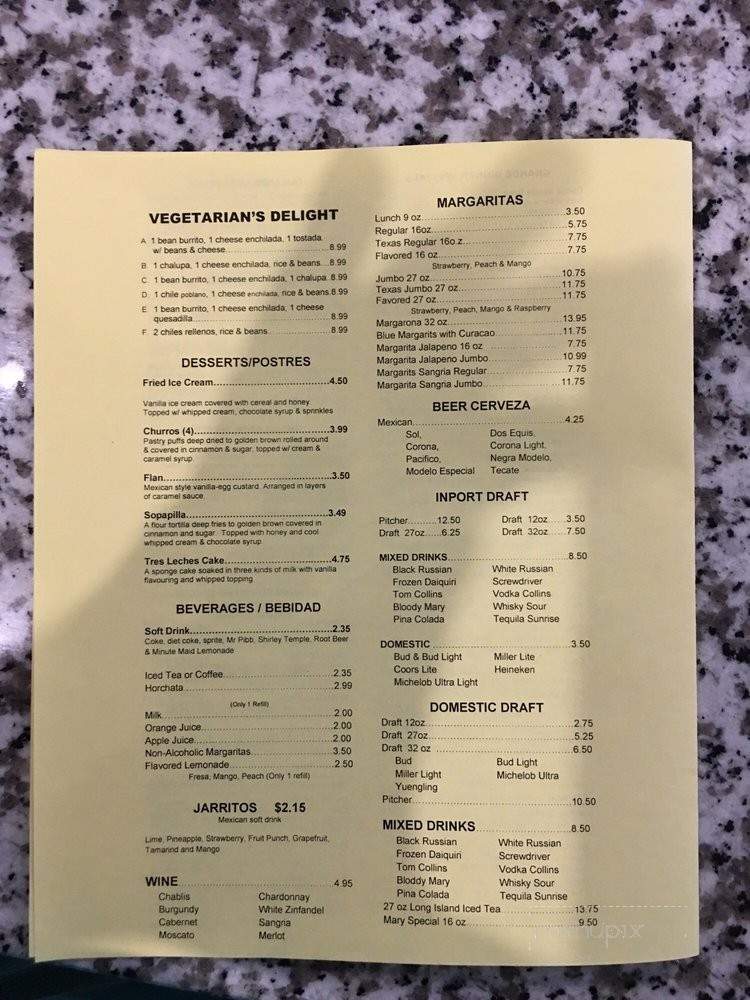 Grande Burrito Grill - Virginia Beach, VA menu_pic