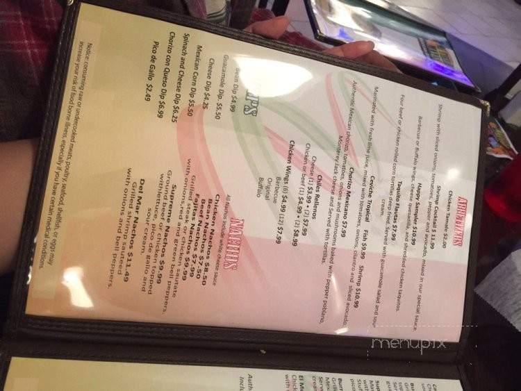 Mi Tierra Mayas Mexican Grill - Norfolk, VA menu_pic