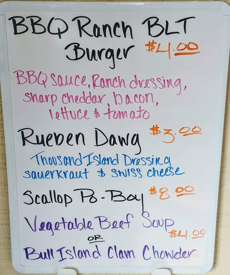 Island Dawgs and Cones - Poquoson, VA menu_pic