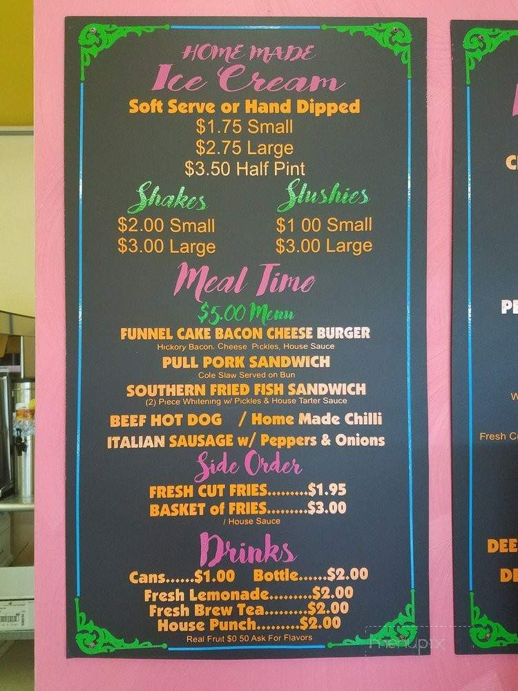 T'z Fun Foods Parties and More! - Portsmouth, VA menu_pic