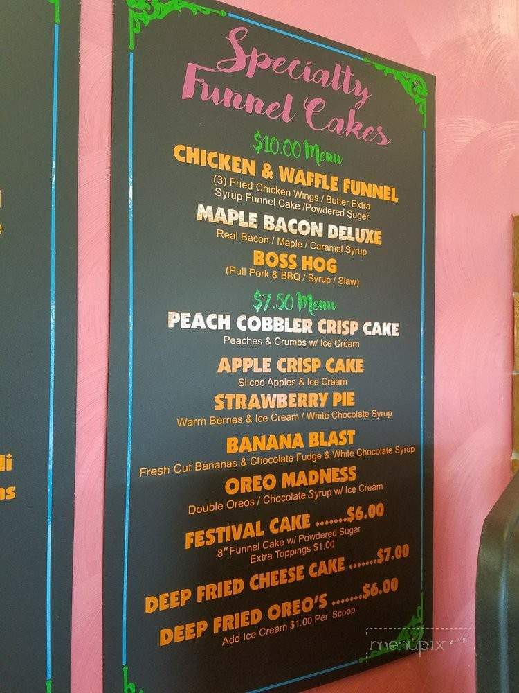 T'z Fun Foods Parties and More! - Portsmouth, VA menu_pic