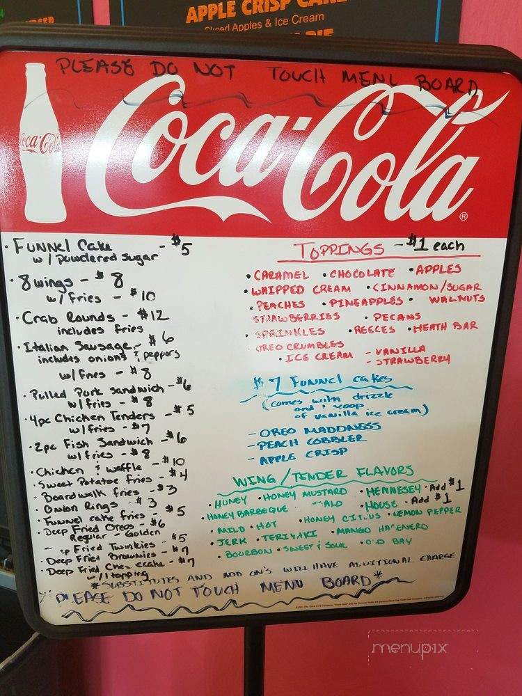 T'z Fun Foods Parties and More! - Portsmouth, VA menu_pic