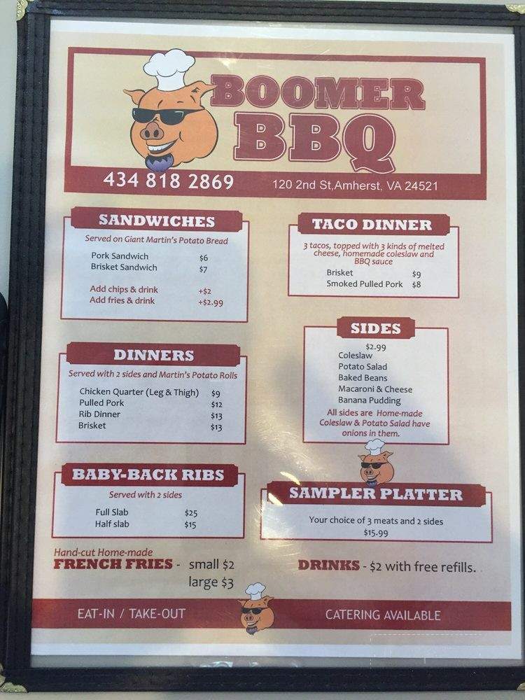 /30675589/Boomer-BBQ-Amherst-VA - Amherst, VA