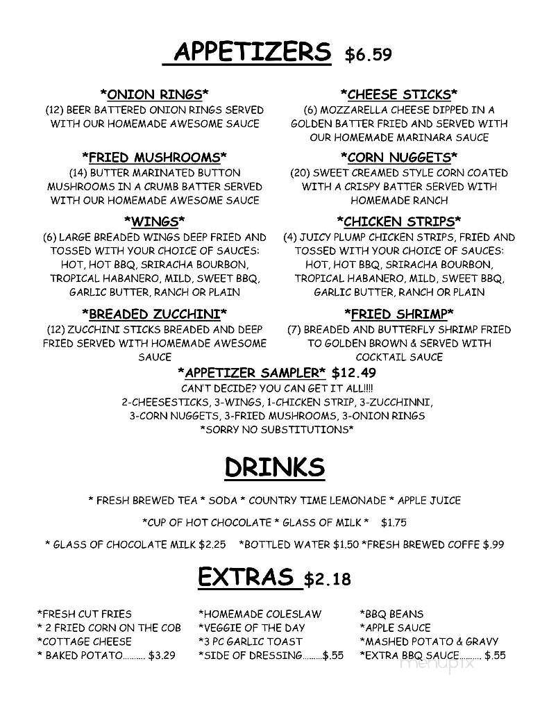 Smokehouse Barbeque - Glenville, WV menu_pic