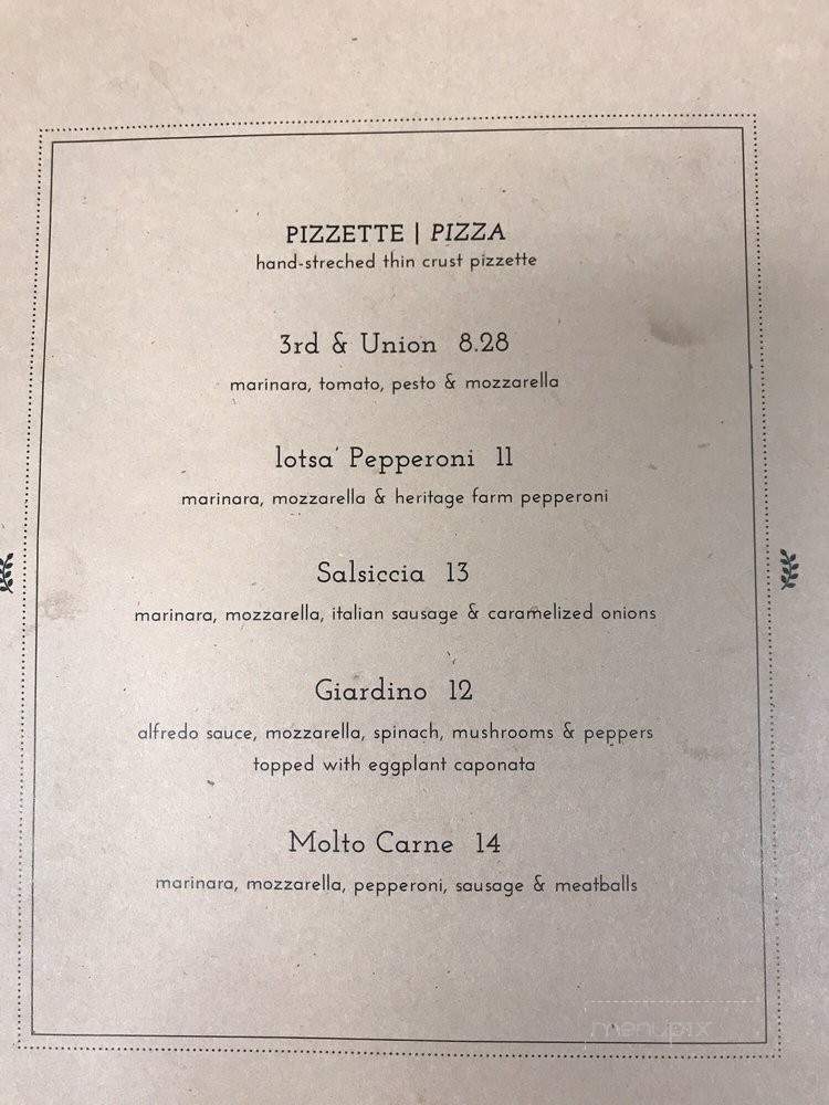 Quanto Basta West - Bermuda Run, NC menu_pic
