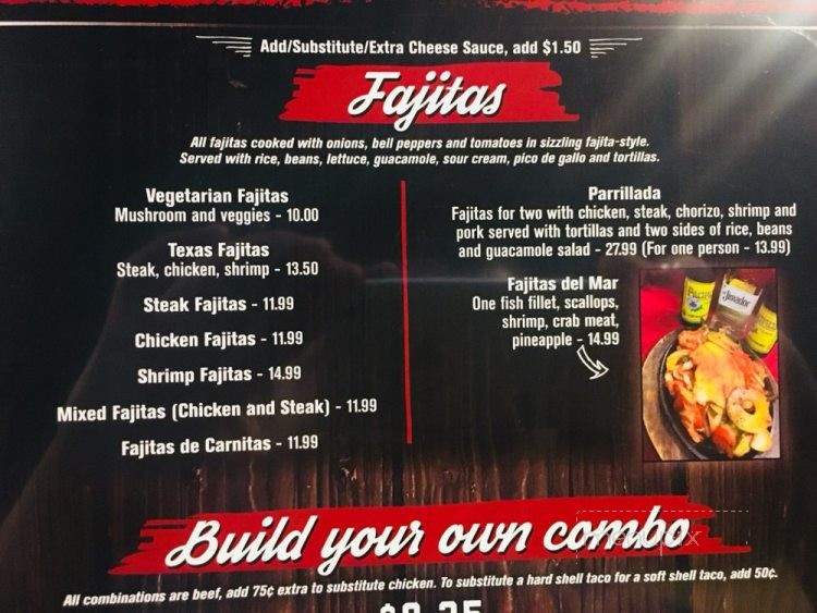 Los Toritos Mexican Cuisine - Winston-Salem, NC menu_pic