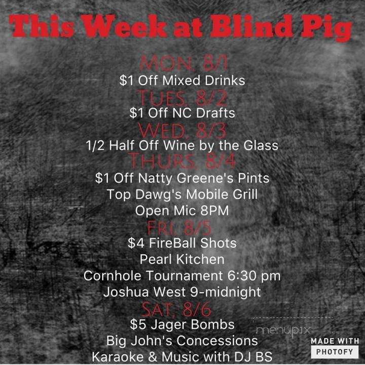 /30669125/Blind-Pig-High-Point-NC - High Point, NC