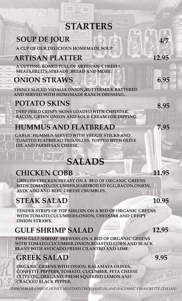 Milton Baking - Milton, NC menu_pic