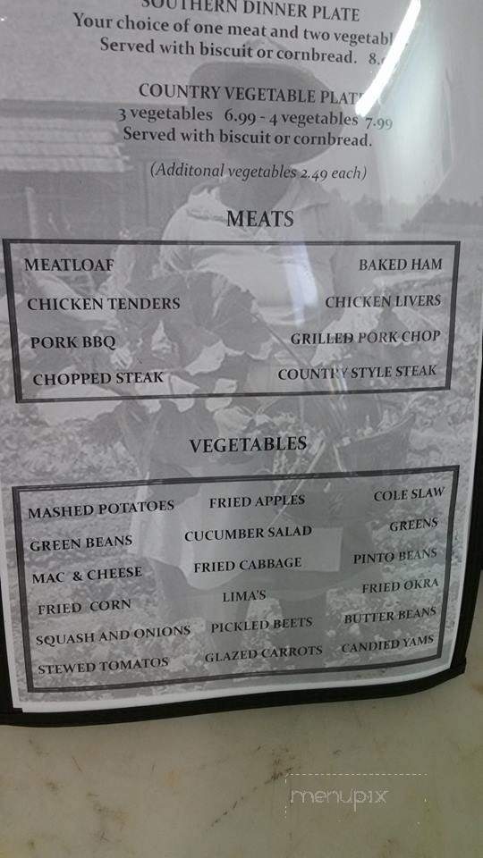Milton Baking - Milton, NC menu_pic