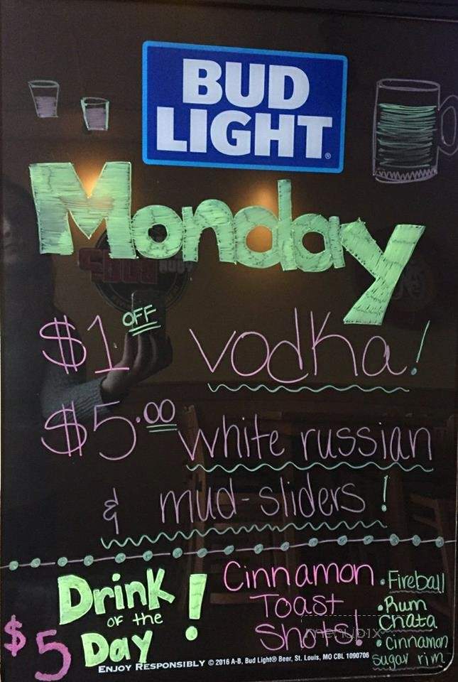 Bar 240 & Grill - Greensboro, NC menu_pic
