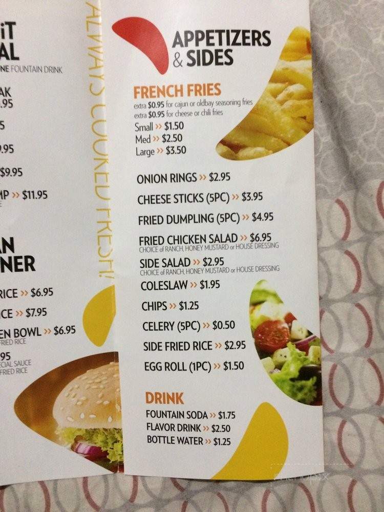 Wing It - Greensboro, NC menu_pic