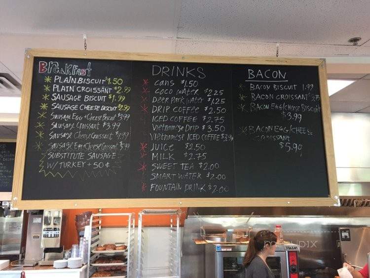 Early Bird Donuts - Durham, NC menu_pic