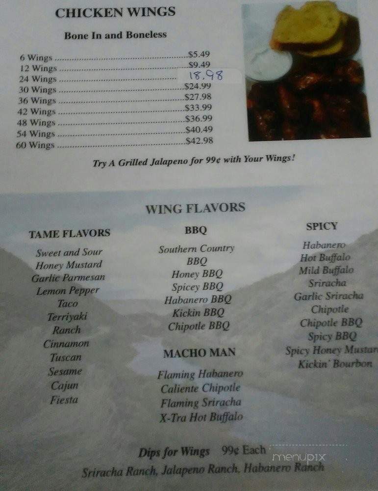Mi Amor's Pizzeria - Chocowinity, NC menu_pic