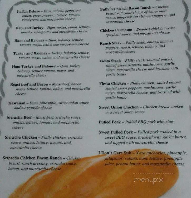 Mi Amor's Pizzeria - Chocowinity, NC menu_pic