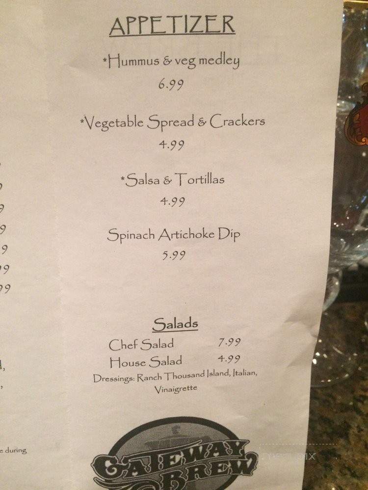 Gateway Brew - Kings Mountain, NC menu_pic
