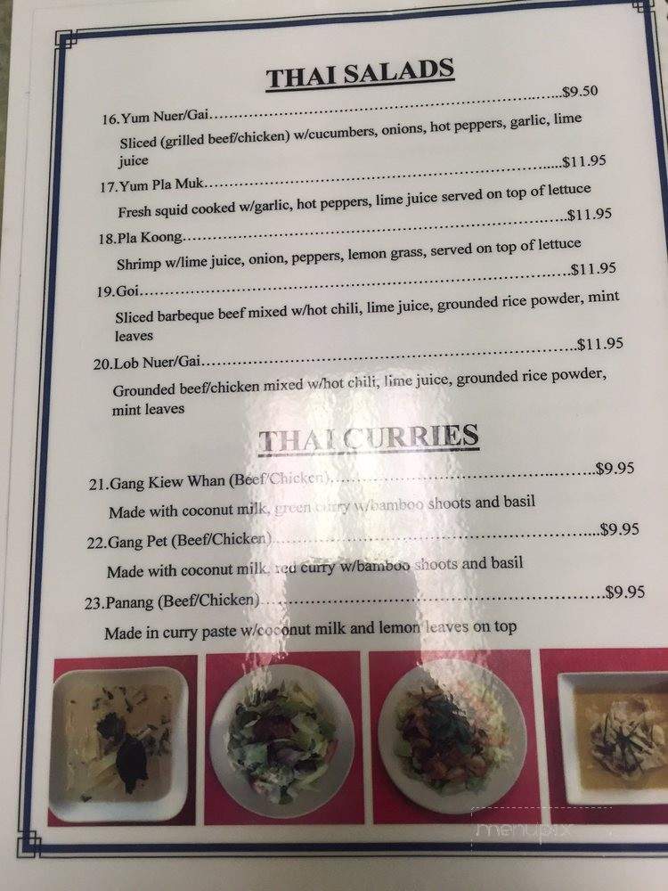 House of Thai Cuisine - Fayetteville, NC menu_pic