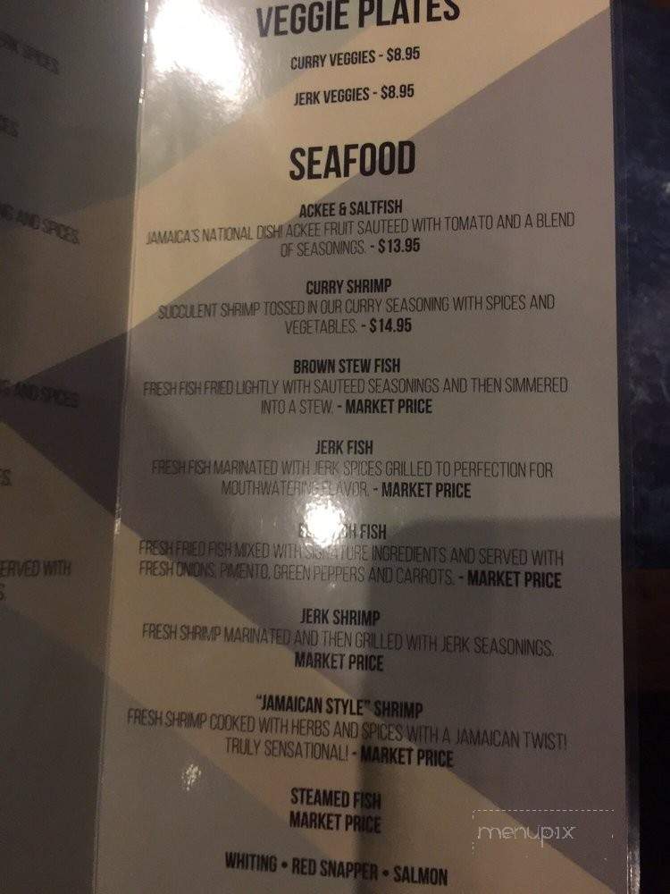 Jamaica House - Wilmington, NC menu_pic