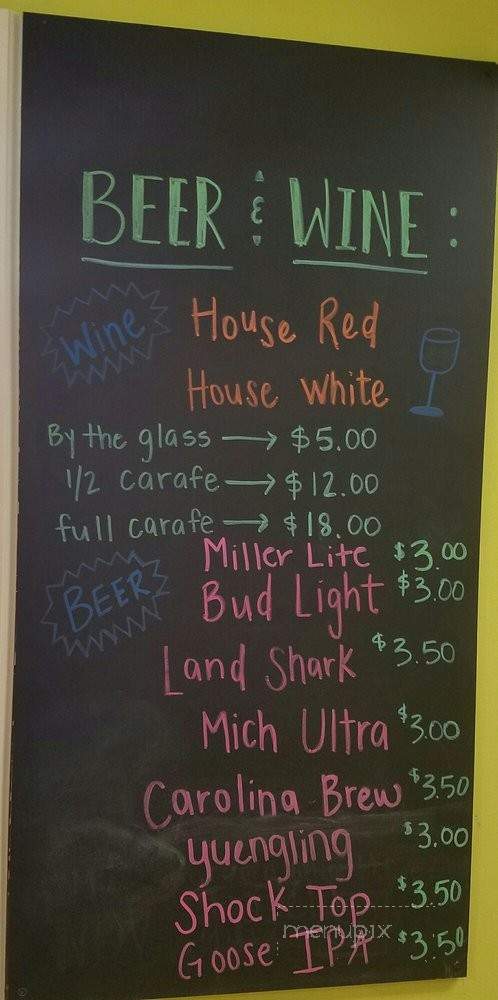 Santinos Pizza and More - Surf City, NC menu_pic