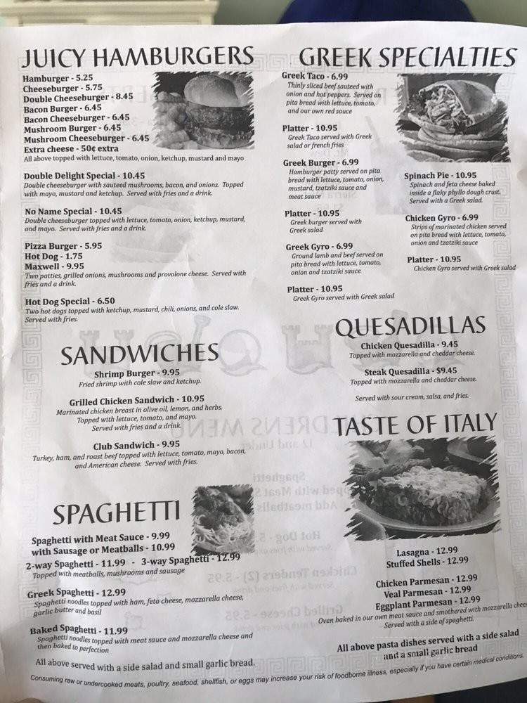 Crossroads Pizza - Beaufort, NC menu_pic