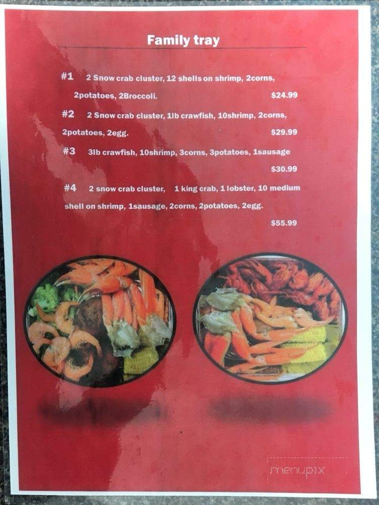 Cajun Seafood - Jacksonville, NC menu_pic