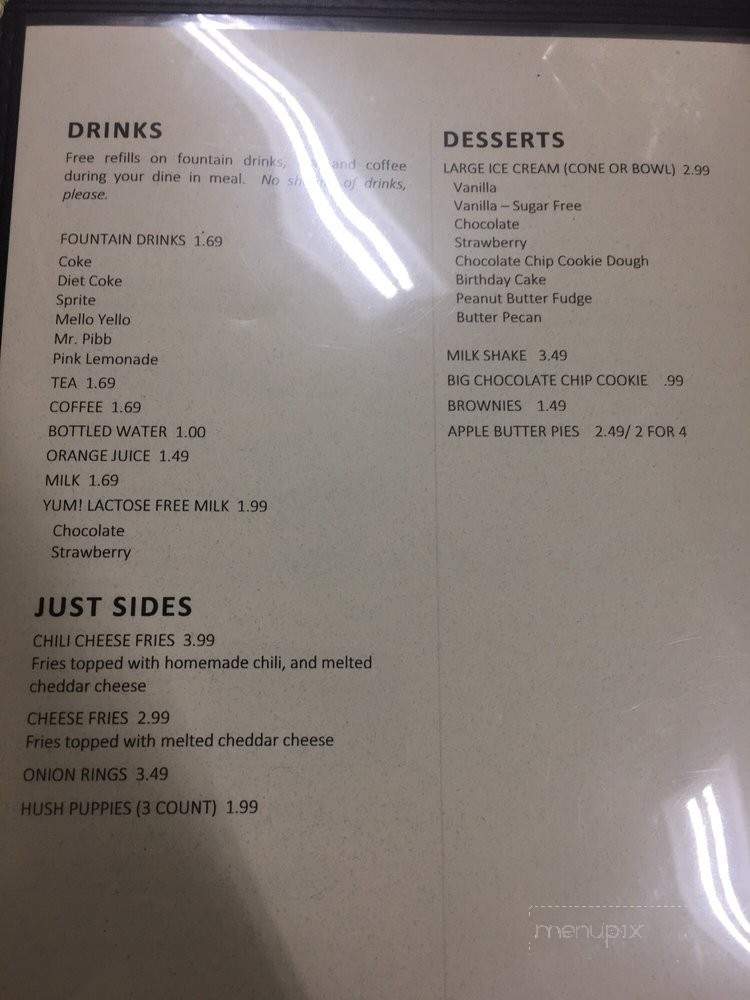 18 North Sandwiches and More - North Wilkesboro, NC menu_pic