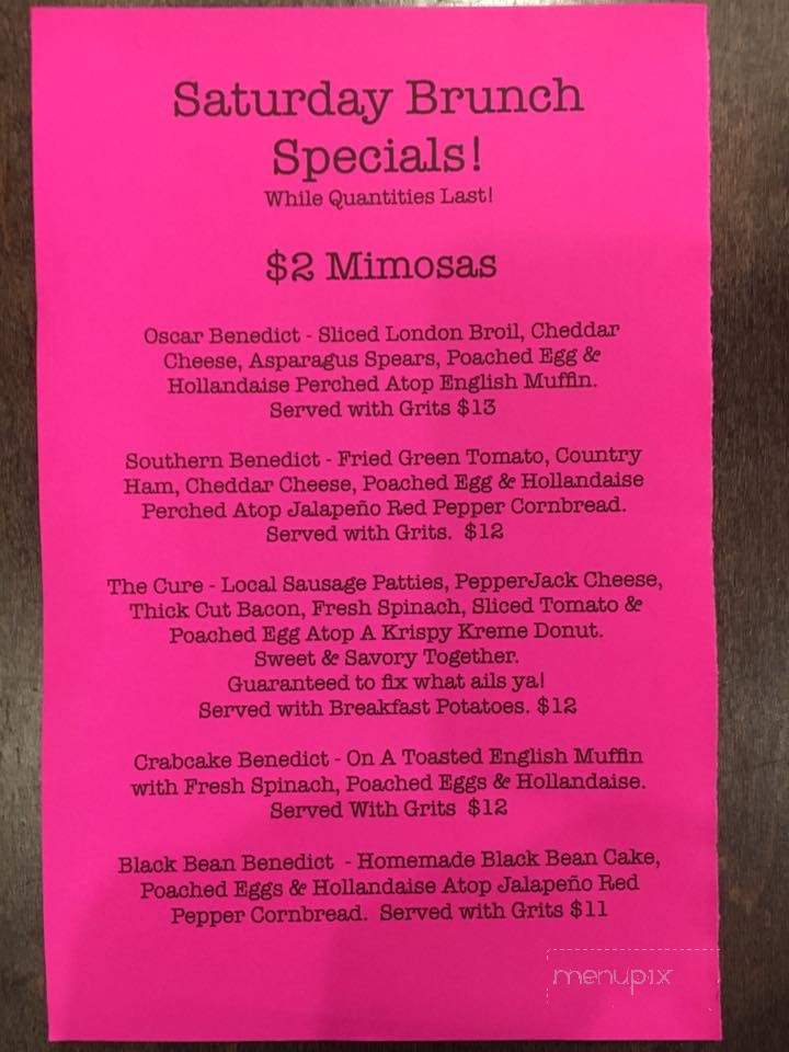 Bristol Cafe and Catering - Statesville, NC menu_pic