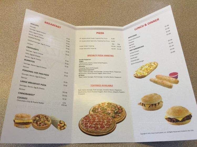 Hot Stuff Pizza - Gable, SC menu_pic