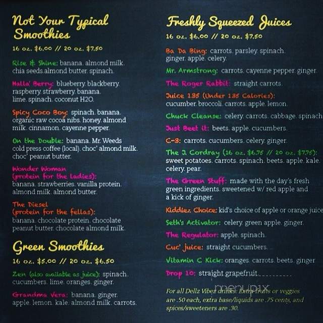 Dell'z On The Macon - North Charleston, SC menu_pic