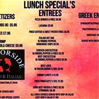 Harborside Seafood & Italian - Georgetown, SC menu_pic