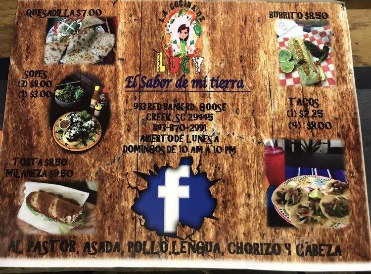 /30931899/La-Cocina-de-Lucy-Goose-Creek-SC - Goose Creek, SC