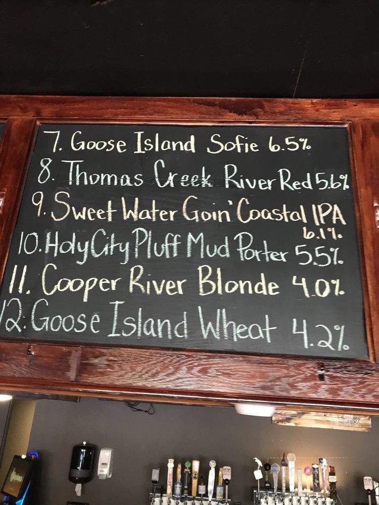 Old Trolley Public House - Summerville, SC menu_pic