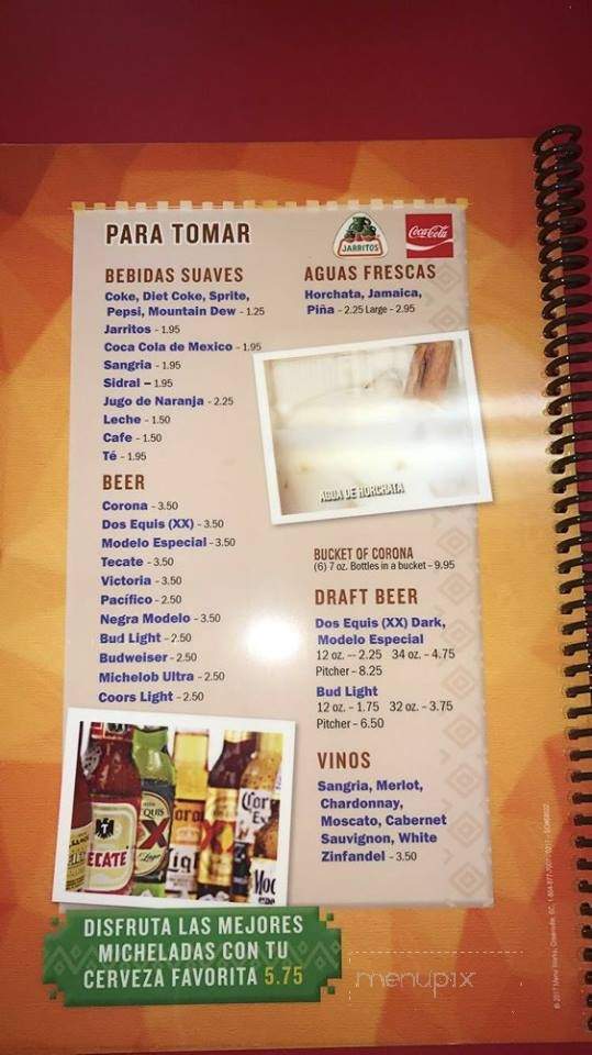 Los Amigos Taqueria Mexicana - Florence, SC menu_pic