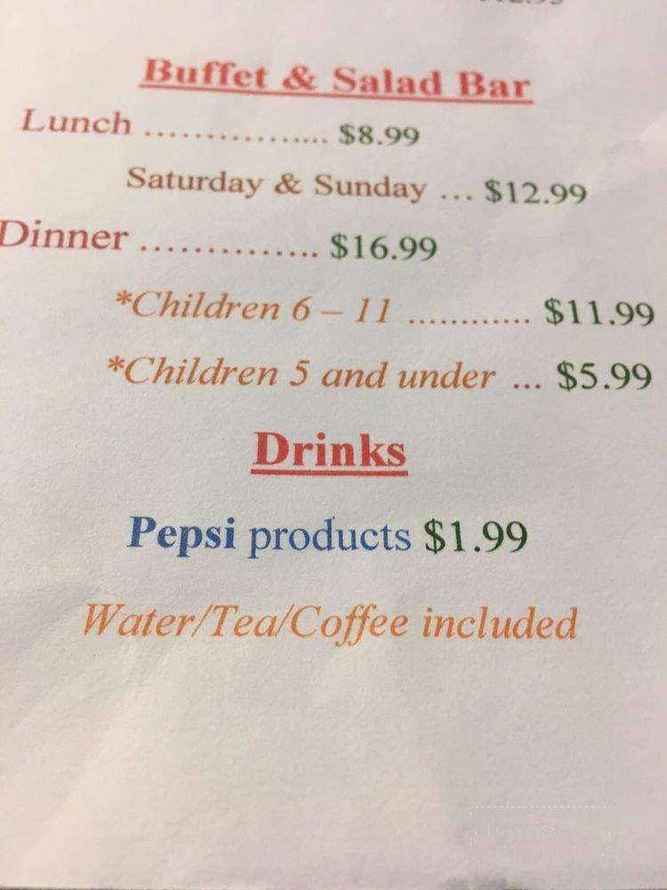 The Anchor - Pawleys Island, SC menu_pic