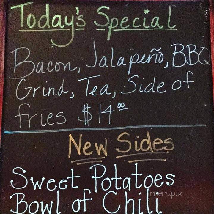 Grindhouse Grill - Greenville, SC menu_pic