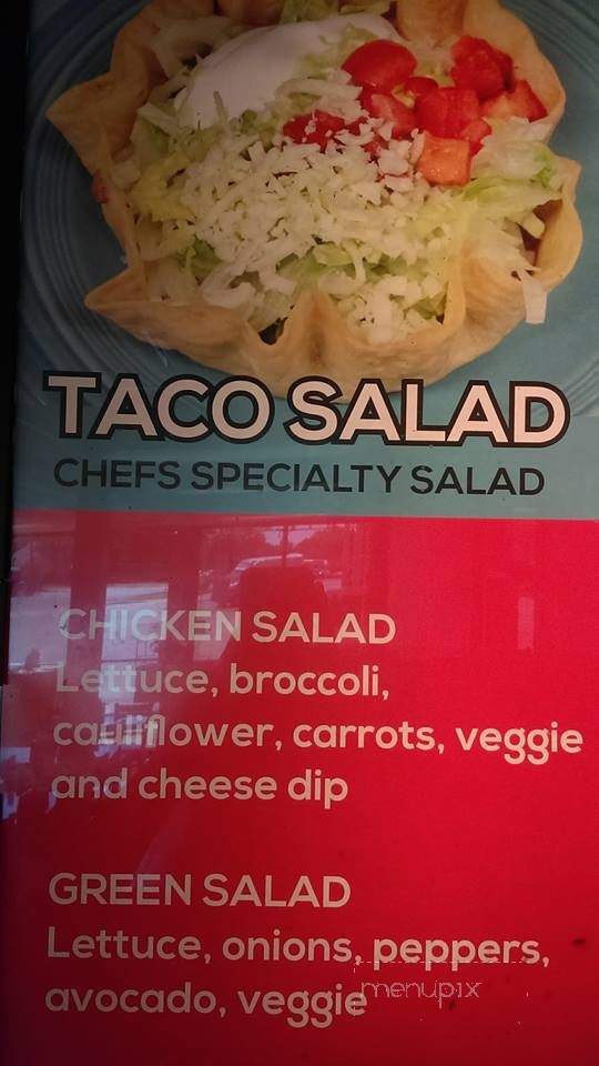 Santana Mexican Grill - Greer, SC menu_pic