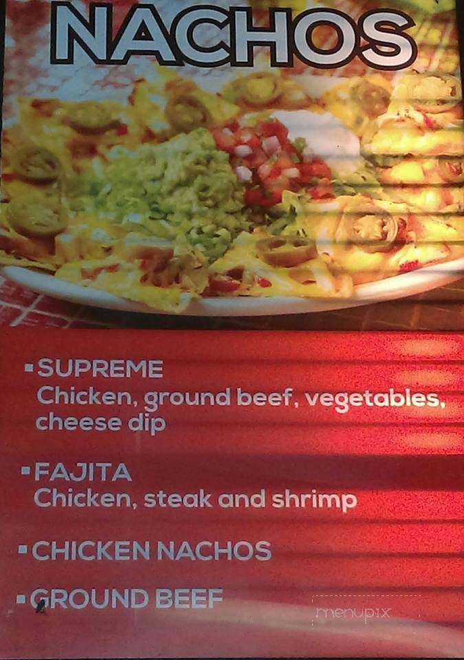 Santana Mexican Grill - Greer, SC menu_pic