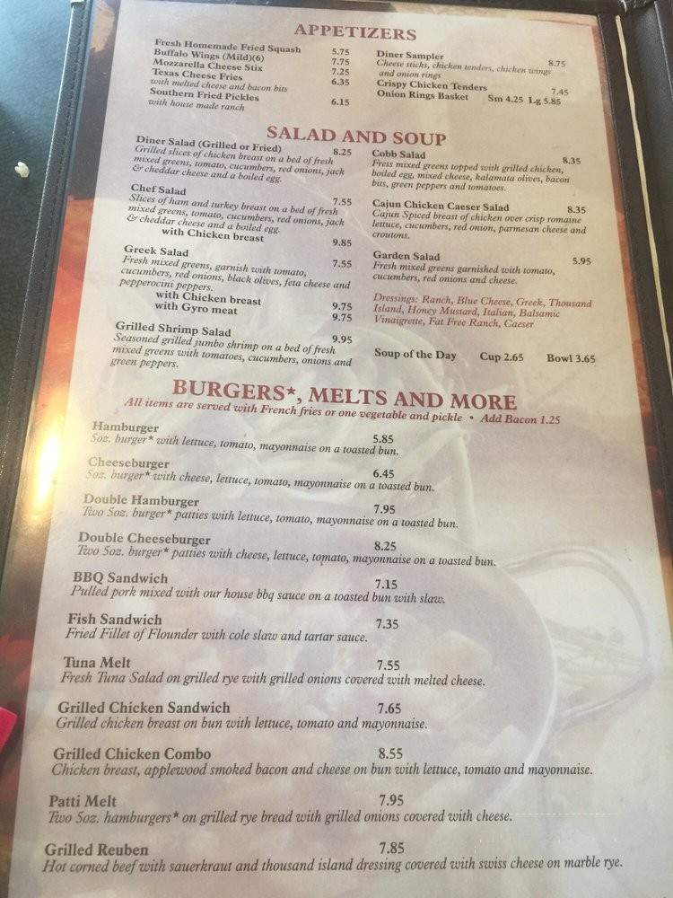 Rock Hill Diner - Rock Hill, SC menu_pic