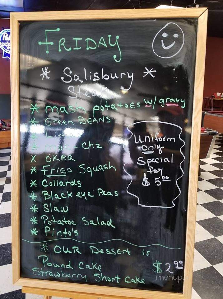 Tailgaters Grill - Rock Hill, SC menu_pic