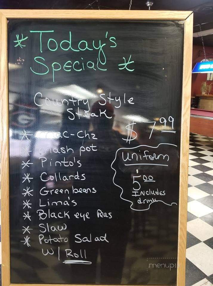 Tailgaters Grill - Rock Hill, SC menu_pic