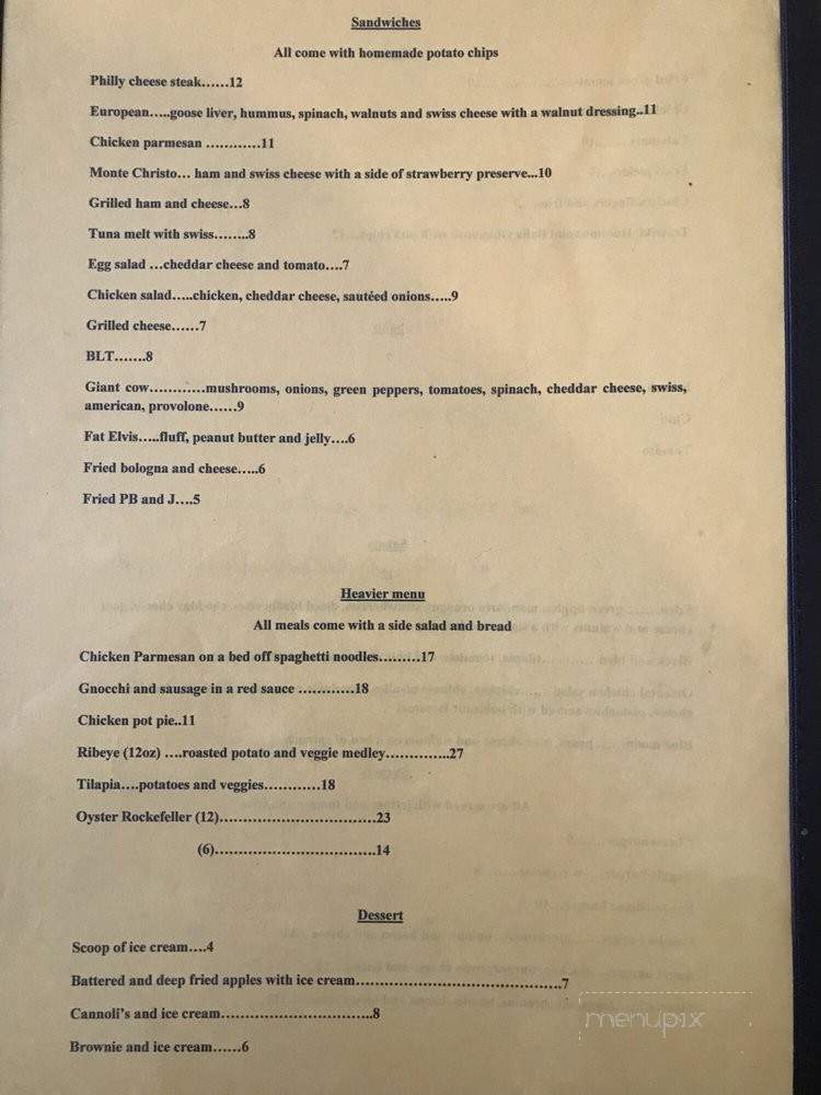 Mikki's All American Cafe - Hilton Head Island, SC menu_pic