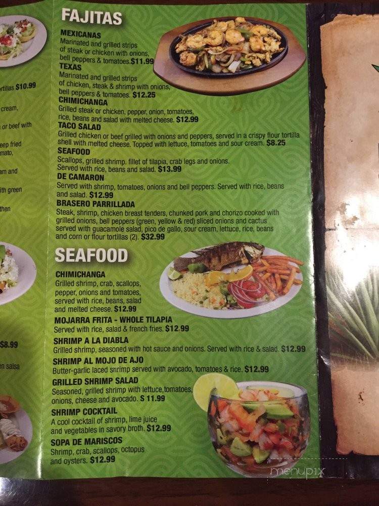 El Paso Taqueria - Alpharetta, GA menu_pic
