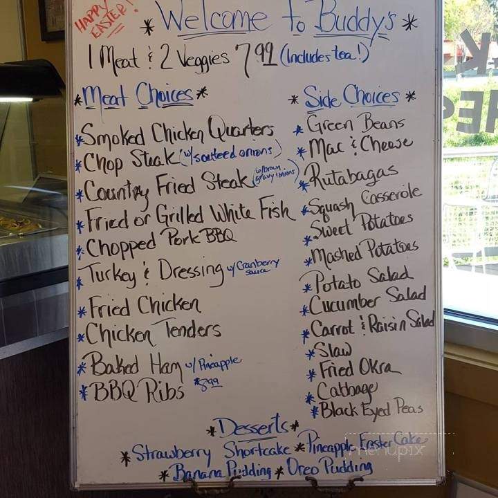 Buddy's BBQ - Covington, GA menu_pic