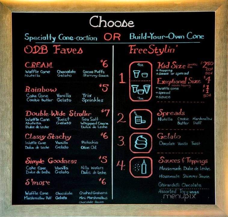Oakhurst Dairy Bar - Decatur, GA menu_pic