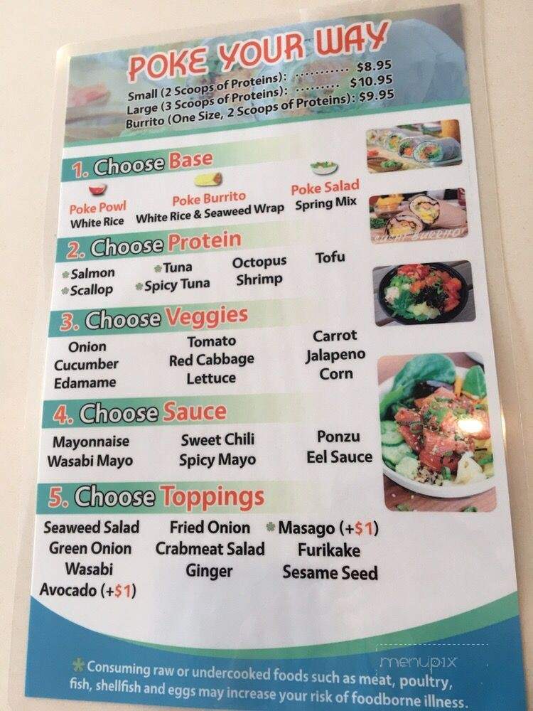 Mr. Roll Ice Cream - Marietta, GA menu_pic
