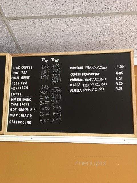Star Coffee - Stone Mountain, GA menu_pic