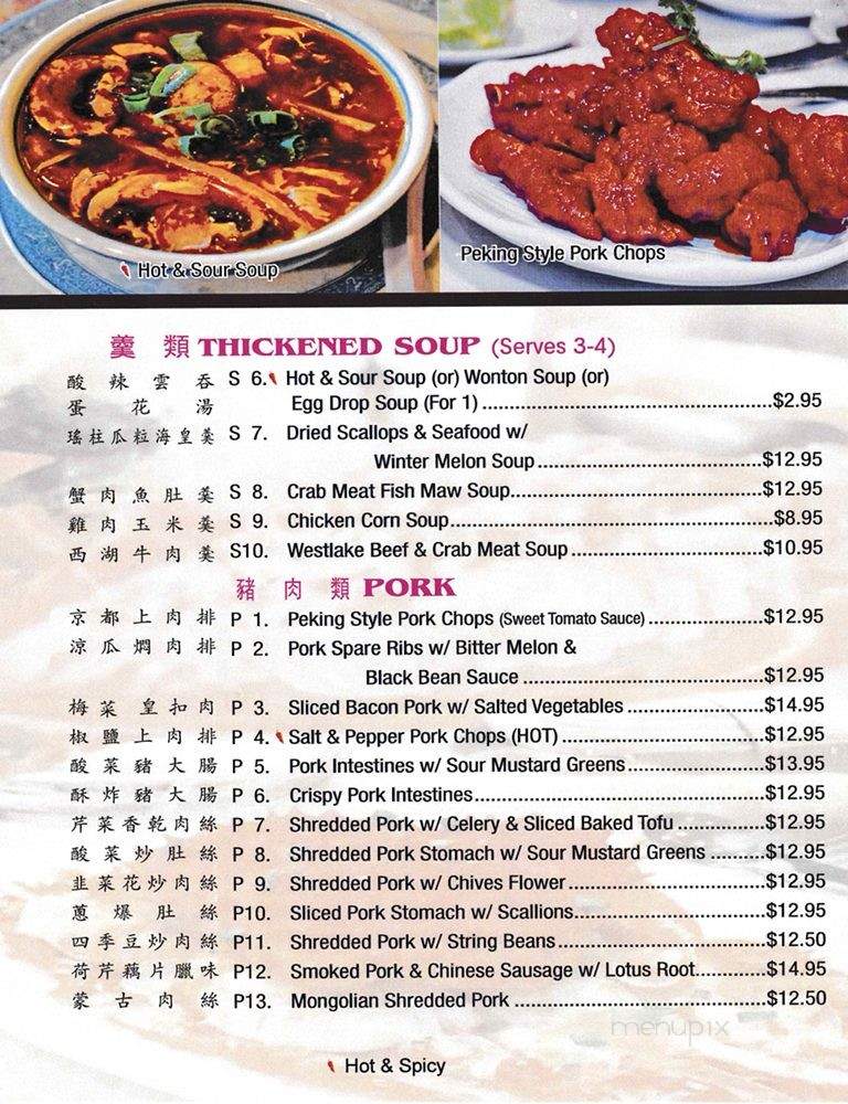 Hong Kong Cafe - Duluth, GA menu_pic