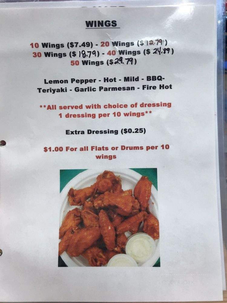 Russell's - Cedartown, GA menu_pic