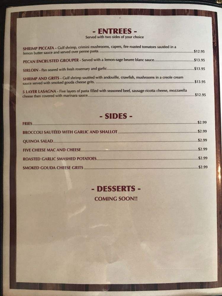The Lokal Restaurant - Kennesaw, GA menu_pic