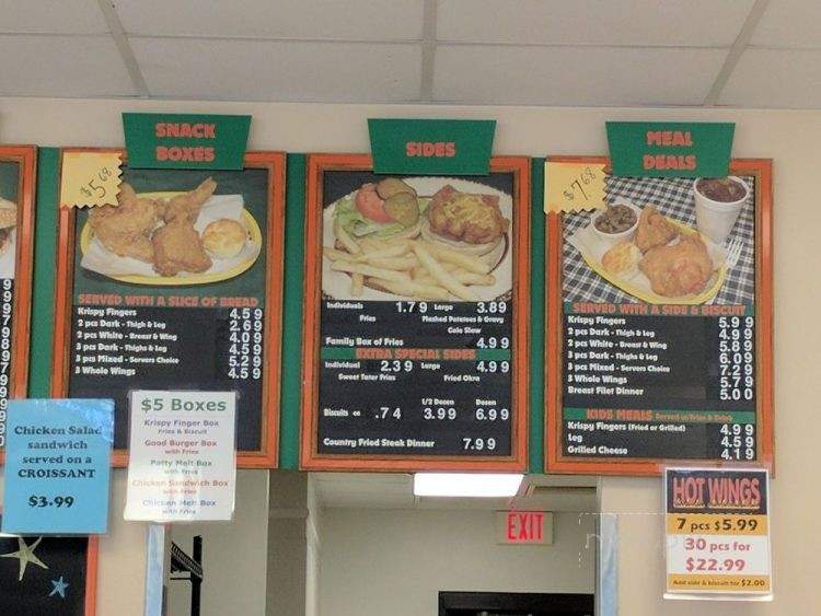 Krispy Chic - Reidsville, GA menu_pic