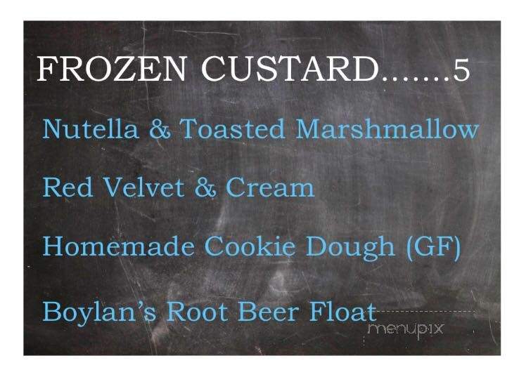 Bread & Bleu Sandwich Parlor - Blairsville, GA menu_pic